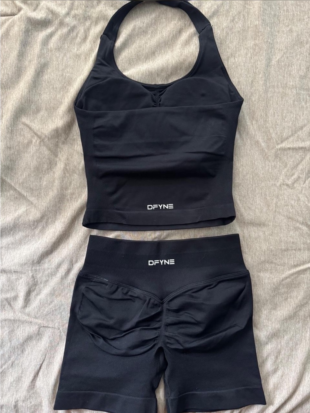 DFYNE Black athletic set - Picture 2 of 3